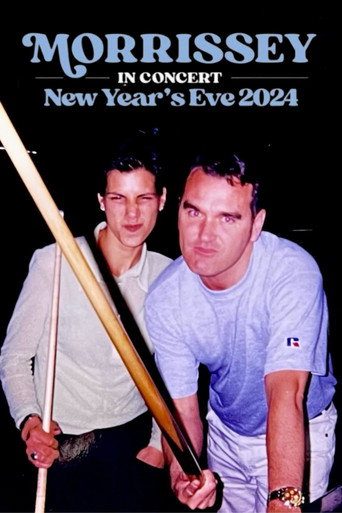 Movie poster for Morrissey - Live at The Hollywood Palladium NYE 2024