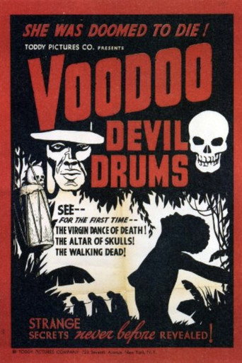 Movie poster for Voodoo Devil Drums (1944)
