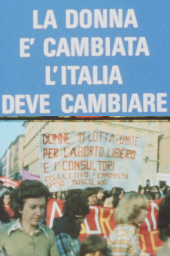 Movie poster for La donna è cambiata, l'Italia deve cambiare (1976)