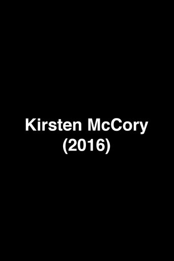 Movie poster for Kirsten McCory (2016)