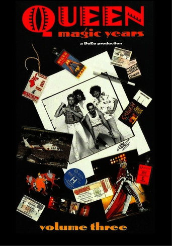 Movie poster for Queen: The Magic Years vol. 3 (1987)