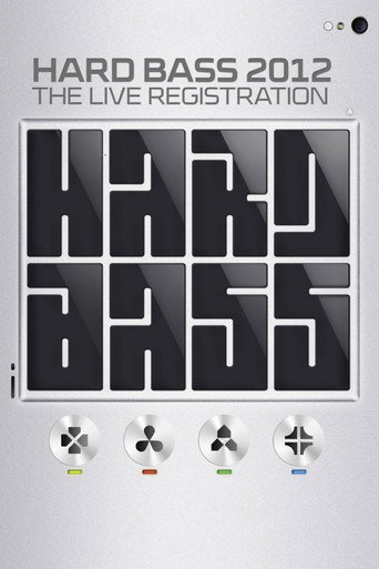 Movie poster for Hard Bass 2012 - The Live Registration (2012)
