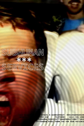 Movie poster for Subhuman Services (2025)