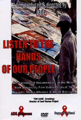 Movie poster for Listen to the Hands of Our People (1994)