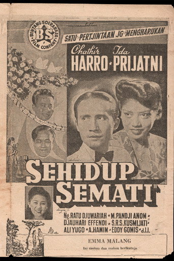 Movie poster for Sehidup Semati (1949)