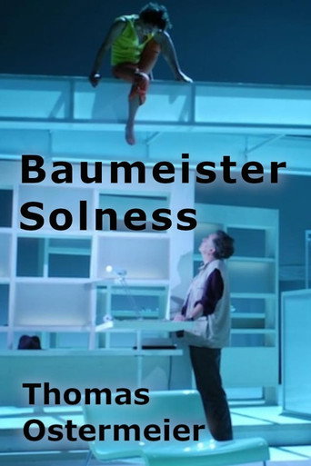 Movie poster for Baumeister Solness (2004)