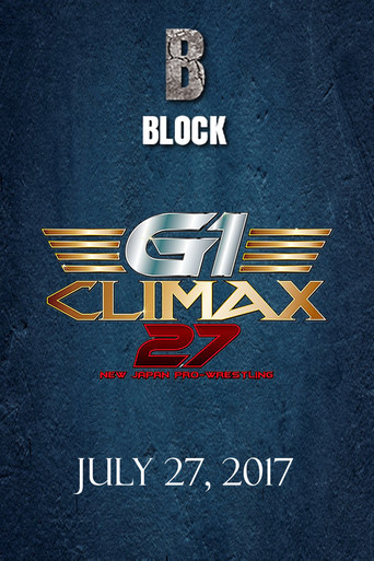 Movie poster for NJPW G1 Climax 27: Day 8 (2017)
