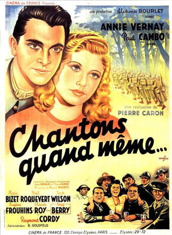 Movie poster for Sing Anyway (1940)