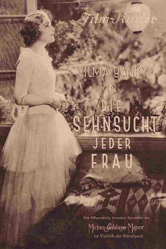 Movie poster for Every Woman's Longing (1930)