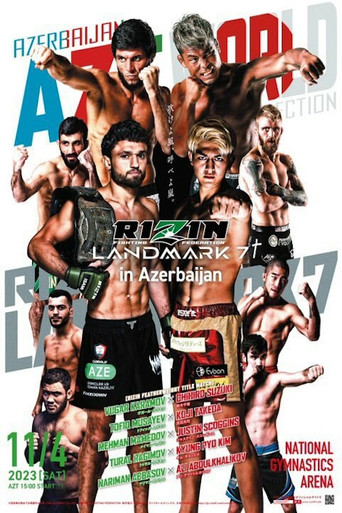 Movie poster for RIZIN LANDMARK 7 in AZERBAIJAN (2023)