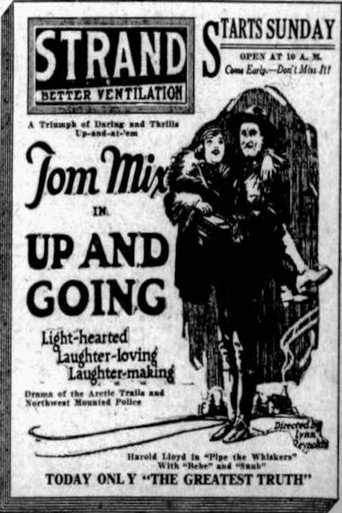 Movie poster for Up and Going (1922)