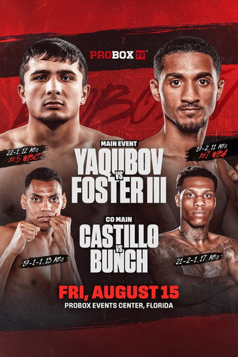 Movie poster for Muhammadkhuja Yaqubov vs. William Foster III (2025)