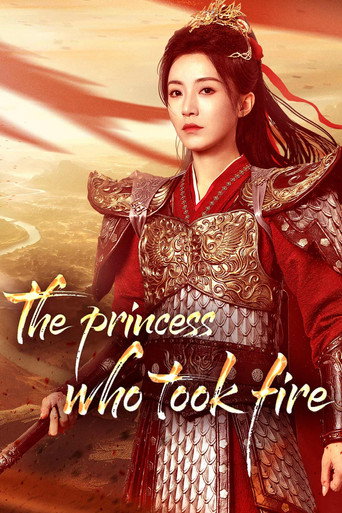 Series poster for The Princess Who Took Fire (2025)