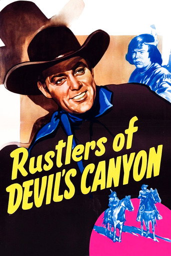 Movie poster for Rustlers of Devil's Canyon (1947)