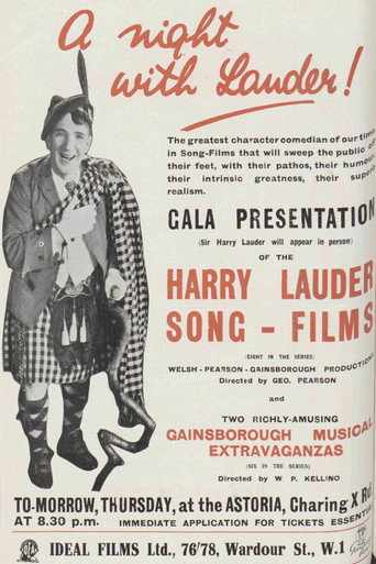 Movie poster for Harry Lauder Songs (1931)