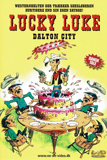 Movie poster for Lucky Luke 3 - Dalton City (2005)