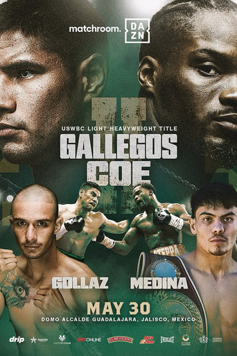 Movie poster for Manuel Gallegos vs. Khalil Coe II (2025)