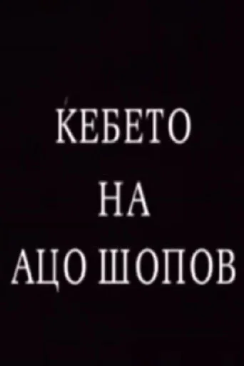 Movie poster for The Blanket of Aco Shopov (1996)