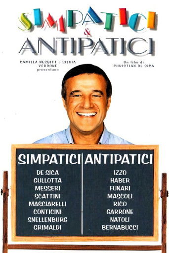 Simpatici & antipatici poster