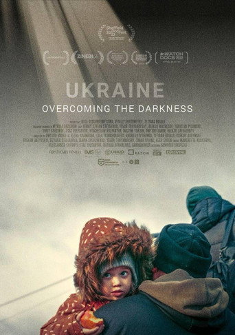 Movie poster for Ukraine. Overcoming the Darkness (2022)
