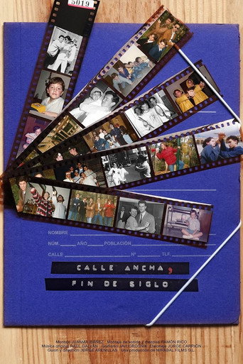 Movie poster for Calle Ancha, Fin de Siglo (2024)