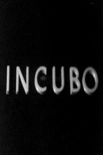 Movie poster for Incubo (1956)