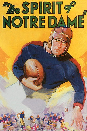 Movie poster for The Spirit of Notre Dame (1931)