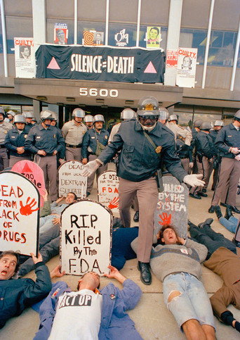 Movie poster for ACT UP at the FDA (1988)