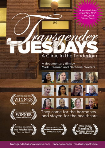 Movie poster for Transgender Tuesdays: A Clinic In the Tenderloin (2012)