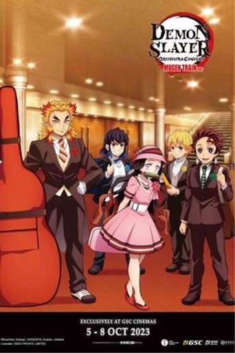 Movie poster for Demon Slayer Orchestra Concert-Mugen Train ARC (2021)