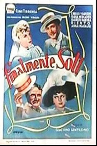 Movie poster for Finalmente soli (1942)