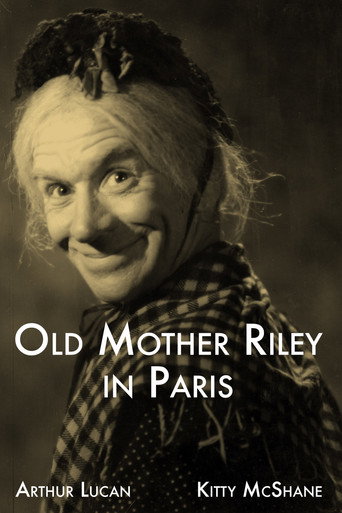 Movie poster for Old Mother Riley in Paris (1938)