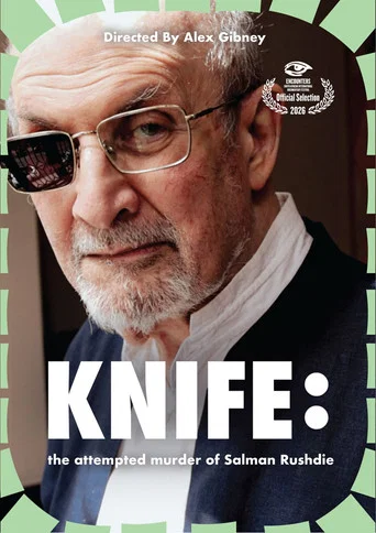 Movie poster for Knife: The Attempted Murder of Salman Rushdie (2026)
