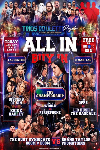 Movie poster for AEW All In 2026: London - Buy In (2026)