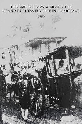 Movie poster for The Empress Dowager and the Grand Duchess Eugénie in a Carriage (1896)