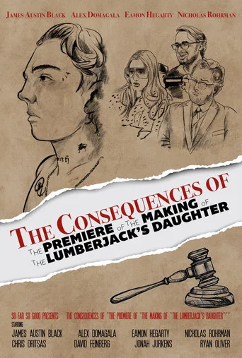 Movie poster for The Consequences of "The Premiere of "The Making of "The Lumberjack's Daughter""" (2025)