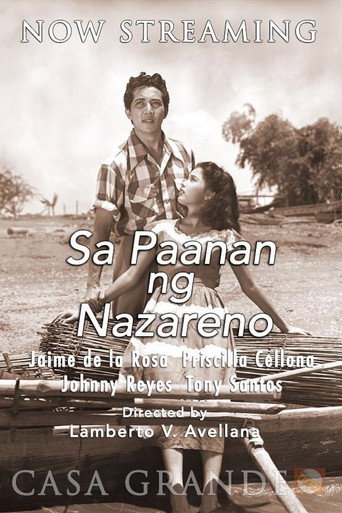 Movie poster for Sa Paanan Ng Nazareno (1952)