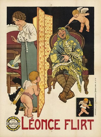 Movie poster for Leonce Flirts (1913)