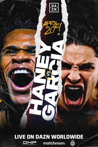 Movie poster for Devin Haney vs. Ryan Garcia (2024)