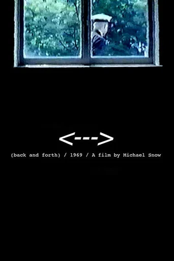 Movie poster for Back and Forth (1969)