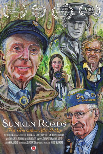 Movie poster for Sunken Roads: Three Generations After D-Day (2020)