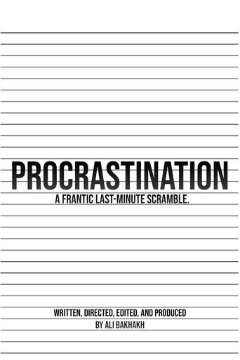Movie poster for Procrastination (2024)