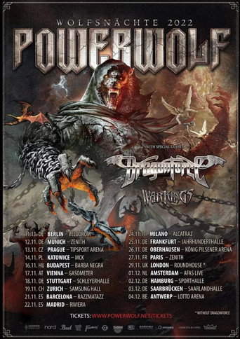 Movie poster for Powerwolf - Live at Oberhausen 2022 (2022)