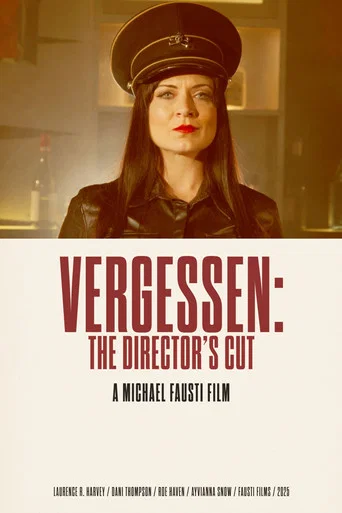 Movie poster for Vergessen: The Director's Cut (2025)