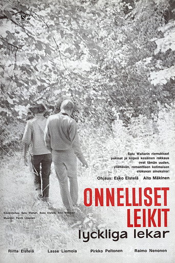 Movie poster for Onnelliset leikit (1964)