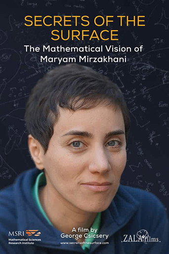 Movie poster for Secrets of the Surface: The Mathematical Vision of Maryam Mirzakhani (2020)