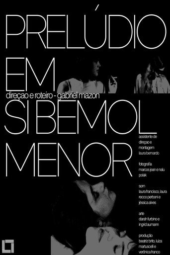 Movie poster for Prelúdio em Si Bemol Menor (2025)