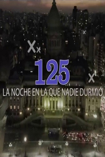 Movie poster for 10 years after 125: The night when no one slept (2018)