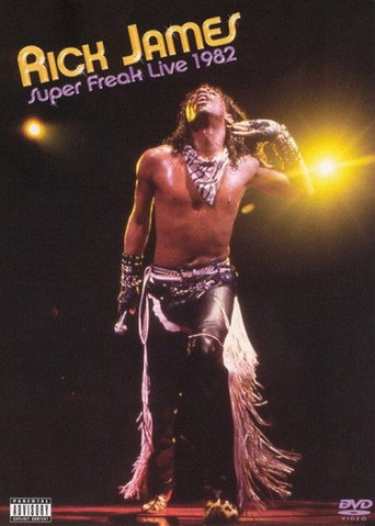 Movie poster for Rick James: Super Freak Live 1982 (1982)