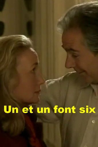 Un et un font six poster